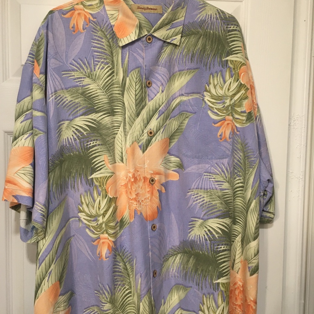 Tommy Bahama silk Hawaiian shirt